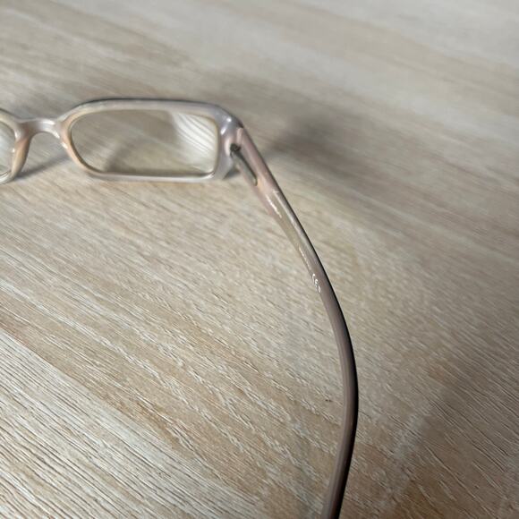 Chanel 3091 c.851 Eyeglasses Black Pink Cream PARTS ONLY 53-16-135 - Picture 7 of 11